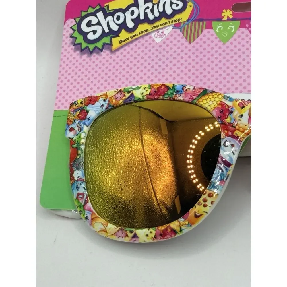 Children Kid Girl Shopkins UV protect Square eye sunglasses Birthday Gift